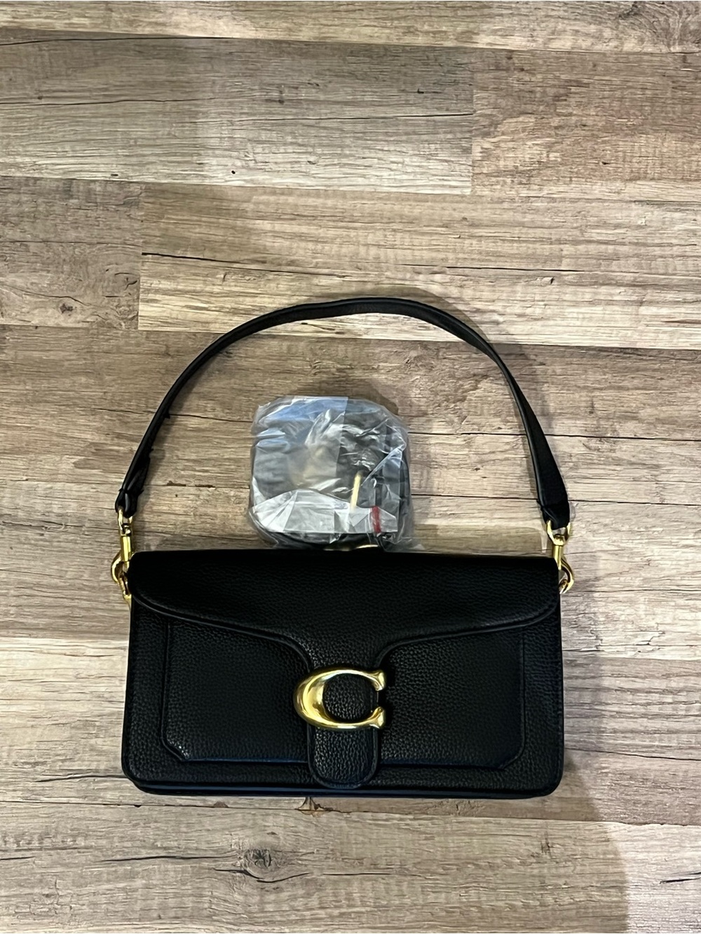 Coach Black Tabby 20 Shoulder Bag + Extra Straps & Dust Bag